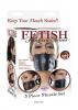 Fetish Fantasy 3 Piece Muzzle Set Fetish Fantasy 3 Piece Muzzle Set