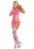 Body Exposed Cutout Teddy Pink L/XL Body Exposed Cutout Teddy Pink L/XL