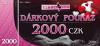 Drkov poukaz v hodnot 2000k